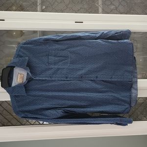 Mens Vintage Italia Blue Casual Shirt